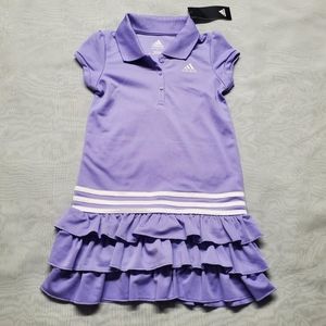 NWT Adidas Kids Polo Dress